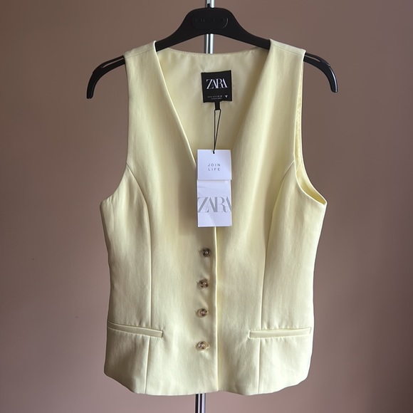 NEW Zara Tailored Vest - Picture 4 of 7